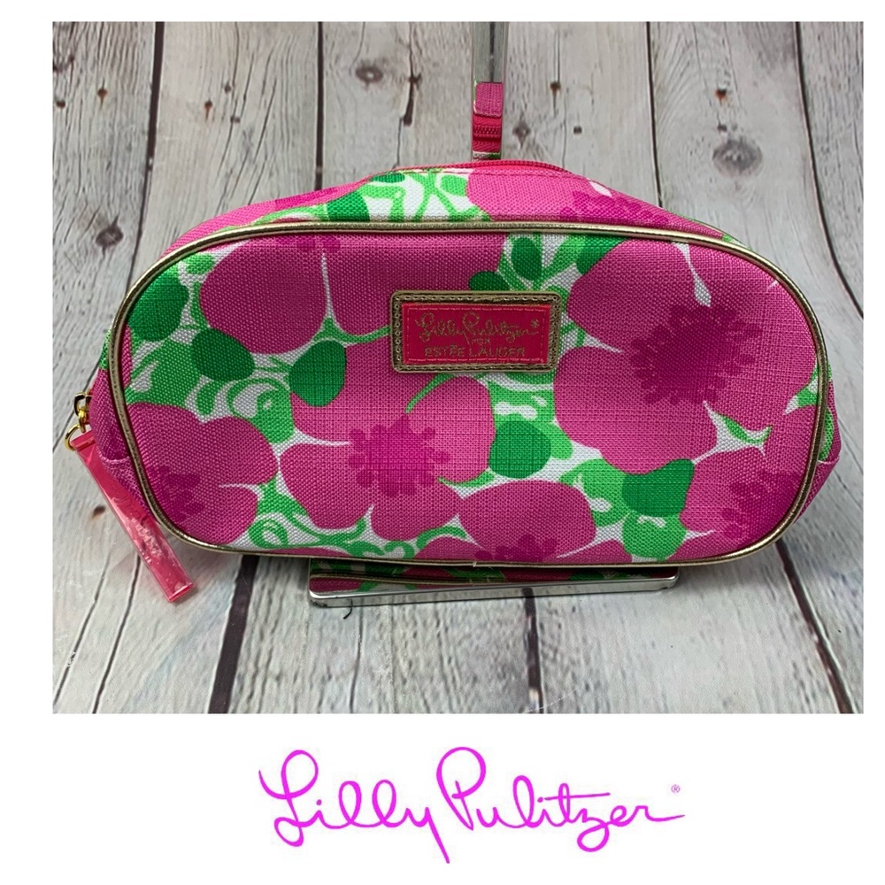 NWOT Lilly Pulitzer Estee Lauder Cosmetic Bag